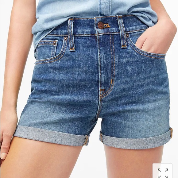 J.Crew - Classic denim short in dark Pacific blue wash - size 27 - Picture 2 of 8